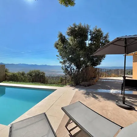 Les Barraques Maison 3 Avec Piscine Vue Ajaccio (Corsica)