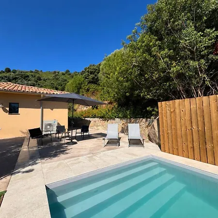 Les Barraques Maison 3 Avec Piscine Vue Tatil Evi Ajaccio (Corsica)